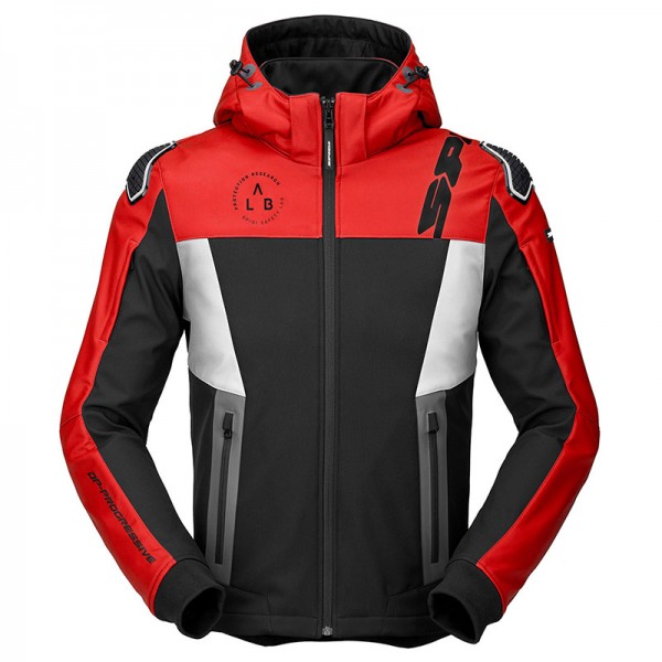 SPIDI HOODIE WARRIOR RED JACKET