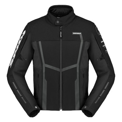 SPIDI MOTOJOY BLACK WHITE JACKET