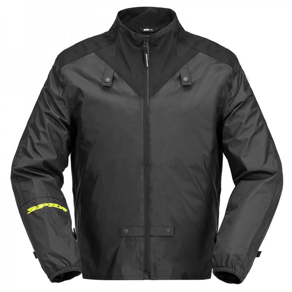 SPIDI RAIN CHEST INSIDE OUT BLACK JACKET