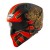 SUOMY ARMOR DRAGON MATT RED HELMET