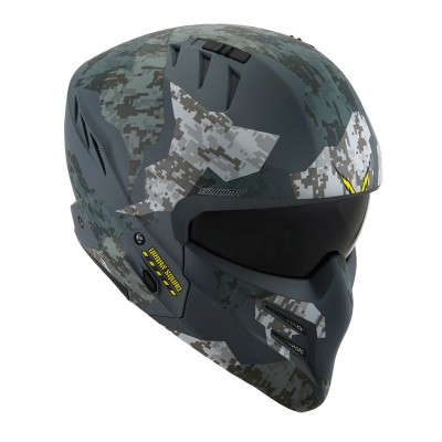 SUOMY ARMOR URBAN SQUAD CAMO GREY MATT HELMET