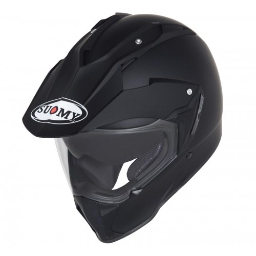 Suomy Mx Tourer Plain Black Matt Helmet