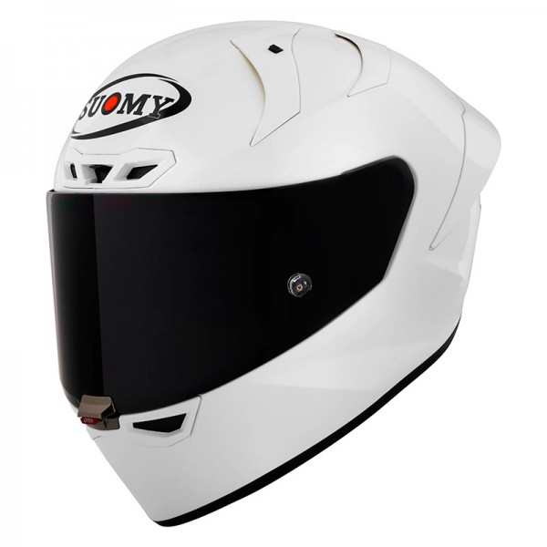 SUOMY S1-XR GP PLAIN WHITE HELMET