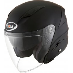 Suomy Speedjet Plain Jet Black Matt Helmet