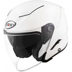 Suomy Speedjet Plain Jet White Helmet