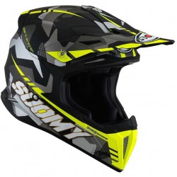 Suomy X-Wing Camouflager Yellow Black Helmet