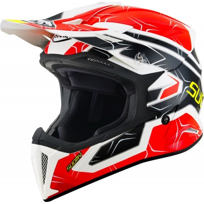 Suomy X-Wing Subatomic Black Red Helmet