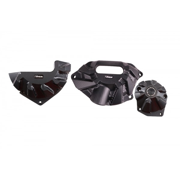 T-REX ENGINE CASE COVERS FOR DUCATI DESERT X 2022 - 2024 PART # N10-6C