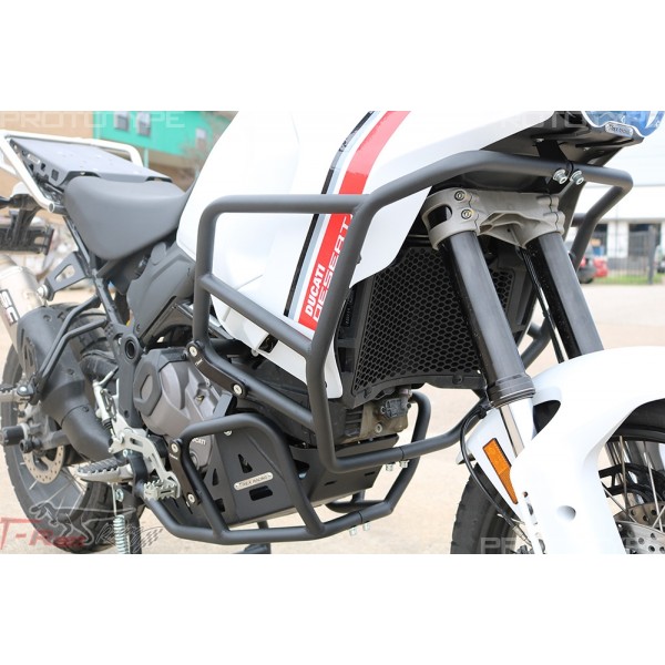 T-REX TOP ENGINE GUARD CRASH CAGES FOR DUCATI DESERT X 2022 - 2024 PART # N87-22EGTOP