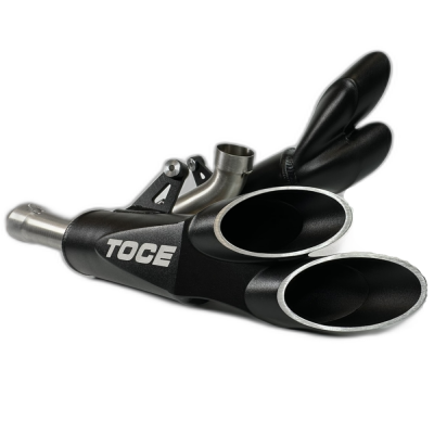 TOCE PERFORMANCE DOUBLE DOWN SLIP-ON FOR DUCATI PANIGALE V4 2018-2024 PART # 30106-DUC-V418