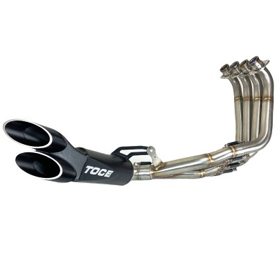 TOCE PERFORMANCE RAZOR TIP FULL EXHAUST SYSTEM FOR HONDA CBR650F 2019-2024 PART # 50112-HON-C65F