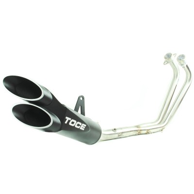 TOCE RAZOR TIP FULL EXHAUST SYSTEM FOR KAWASAKI Z 500 / NINJA 500 2024 PART #  50130-KAWI-N500