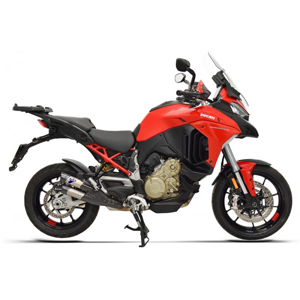TERMIGNONI D210 EURO5 TITANIUM SLIP-ON FOR DUCATI MULTISTRADA V4 2024 PART #D21008040TTC