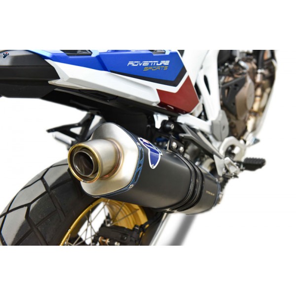 Termignoni Black Titanium Exhaust Silencer For Honda Africa Twin Crf 1100L 20-22 Part # H16608040INI