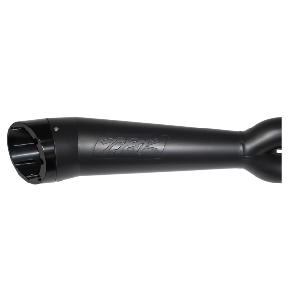TWO BROTHERS M8 SPORT GLIDE 2-INTO-1 SHORTY TURNOUS CERAMIC BLACK EXHAUST FOR HARLEY DAVIDSON SOFTAIL 2018+ PART # 005-5120199-BSG