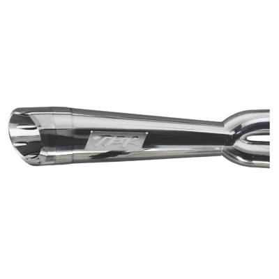 TWO BROTHERS M8 SPORT GLIDE 2-INTO-1 SHORTY TURNOUS POLISHED EXHAUST FOR HARLEY DAVIDSON SOFTAIL 2018+ PART # 005-5120199-PSG