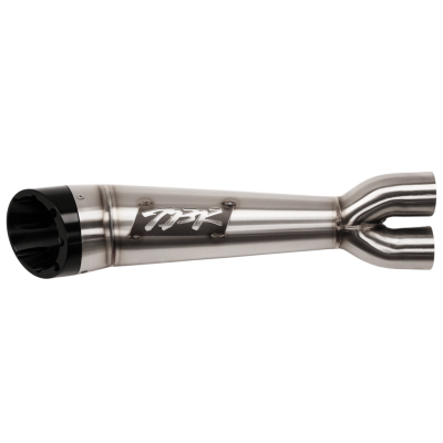 TWO BROTHERS M8 SPORT GLIDE 2-INTO-1 SHORTY TURNOUT STAINLESS EXHAUST FOR HARLEY DAVIDSON SOFTAIL 2018+ PART # 005-5120199-SG