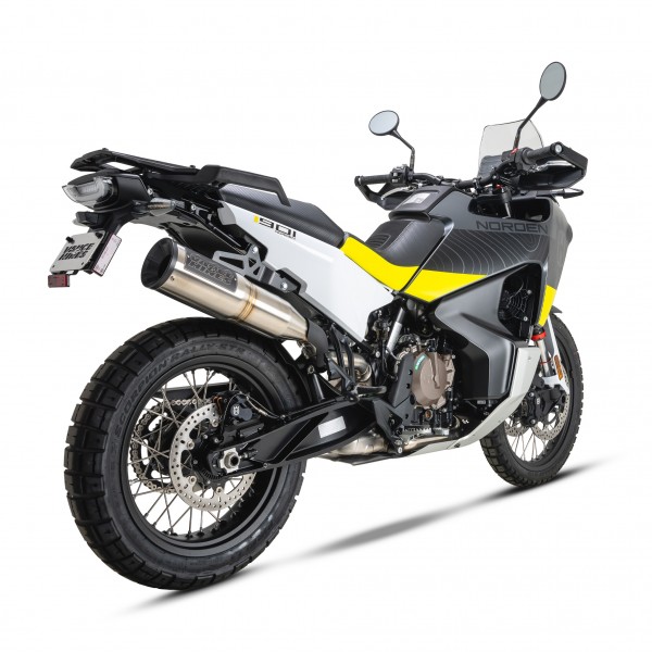 VANCE & HINES ADVENTURE HI-OUTPUT 450 SLIP-ON EXHAUST FOR KTM 790/890 ADVENTURE & HUSQVARNA NORDEN 901 PART # 17415