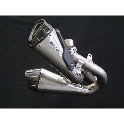 Vandemon All Titanium Slip-On For Ducati Panigale & Streetfighter V4Part # DUCV4SFTIMUFLMA