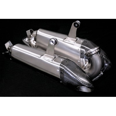 Vandemon Titanium Belly Slip-On For Ducati Panigale V2 2019-22Part # DUCV2TIMUFFBELA