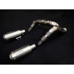 Vandemon Under Seat Titanium Exhaust For Silencers Ducati Panigali 899,959,1199,1299 System Parts # Duc129Silencssa