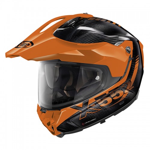 X-Lite X-552 Ultra Carbon Hillside N-Com Orange Helmet 