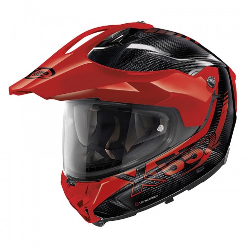 X-Lite X-552 Ultra Carbon Hillside N-Com Red Helmet 