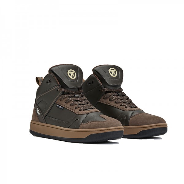 XPD MOTO-1 H2OUT BROWN SHOES 