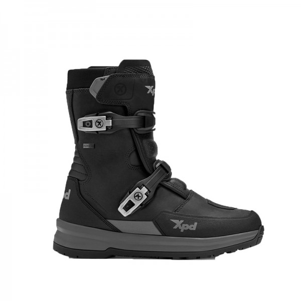 XPD X-ADVENTURE MID H2OUT BLACK BOOTS