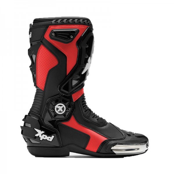 XPD XP6-S BLACK RED BOOTS