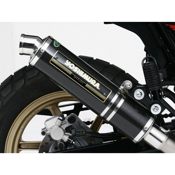 Yoshimura Japan Full System Carbon cover Exhaust For Honda Ape100 #110-406-8291