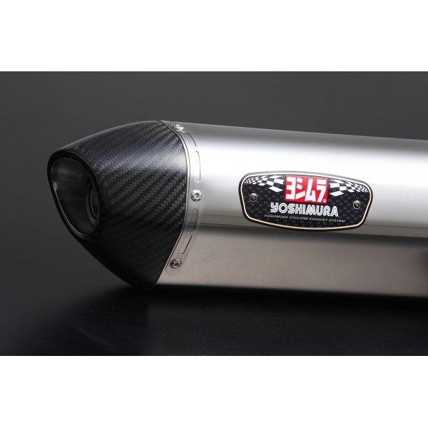 Yoshimura Japan Full System Stainless cover Carbon end Exhaust For Suzuki GSX-S150/R-150 2017 #180A-523-5150