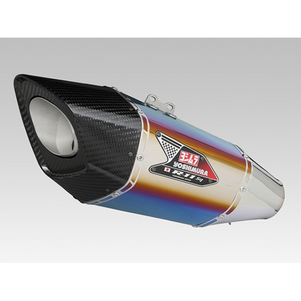 Yoshimura Japan Full System R-11 Sq Titanium Blue cover Exhaust For Suzuki GSX R-1000/R 2017-19 #180-50A-C16G0