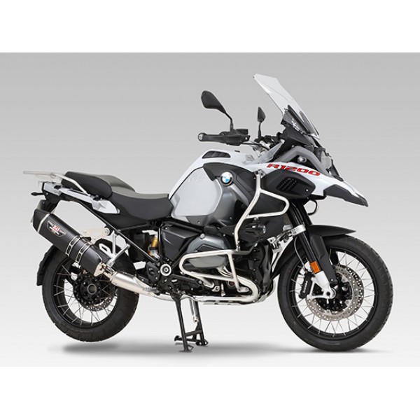 Yoshimura Japan Slip-On Hepta Force Metal Magic cover Carbon end Exhaust For BMW R1200GS/Adventure 2017 #1F0-636-L02G0