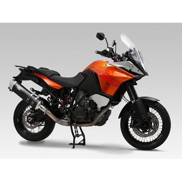Yoshimura Japan Slip-on Metal Magic cover Stainless end Exhaust For KTM 1190ADV/R #180-664-L02C0
