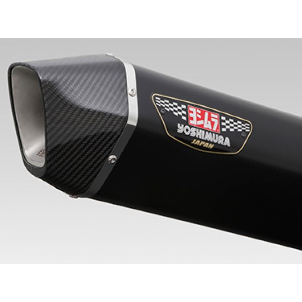 Yoshimura Japan Slip-On Hepta Force Metal Magic cover Carbon end For Suzuki V-Strom 1000ABS 2014-16 #1A0-195-L02G0
