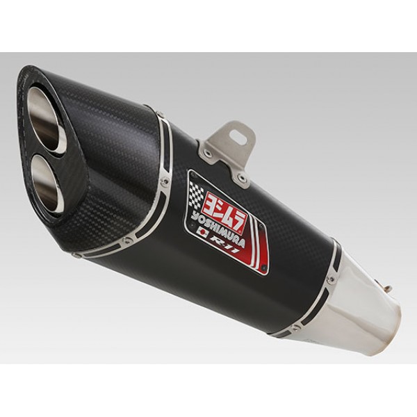Yoshimura Japan Slip-on R-11 Dual Exit Metal Magic cover Exhaust For BMW S1000RR 2010-14 #1A0-635-5520