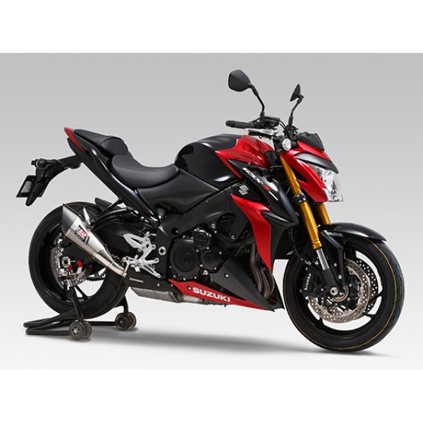 Yoshimura Japan Slip-On R-11 Satin cover Suzuki GSX-S1000/S1000F #1F0-196-5E30