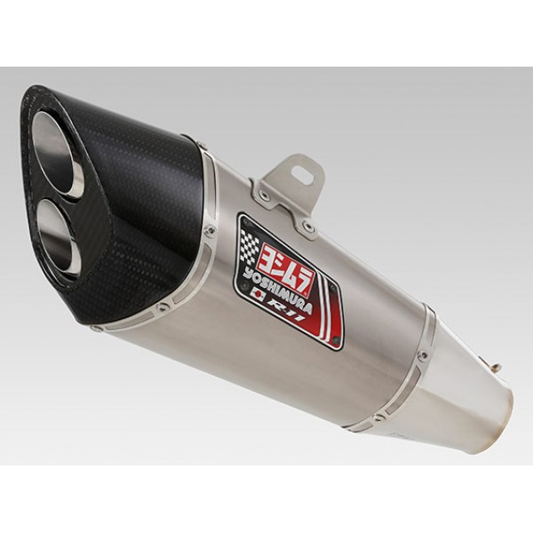 Yoshimura Japan Slip-on R-11 Dual Exit Stainless cover Exhaust For BMW S1000RR 2010-14 #1A0-635-5550