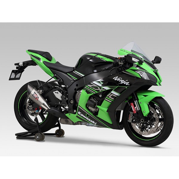 Yoshimura Japan Slip-On R-11 Satin Finish cover Exhaust For Kawasaki Ninja ZX-10R 2016-18 #1F0-289-5E30