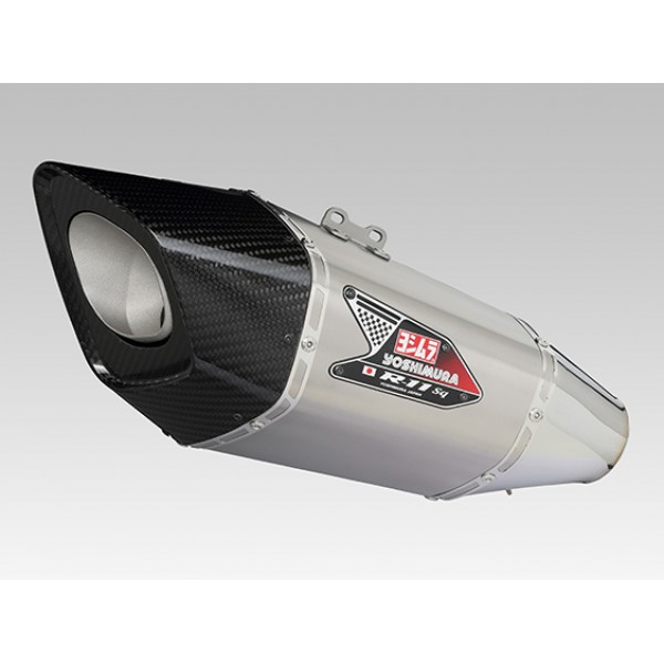 Yoshimura Japan Slip-On R-11Sq Titanium Blue cover Exhaust For Suzuki GSX S-750 #110-150-L16G0
