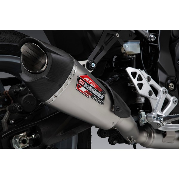 YOSHIMURA AT2 STAINLESS FULL EXHAUST FOR SUZUKI GSX-8R 2024-2025 PART #11720AP520C