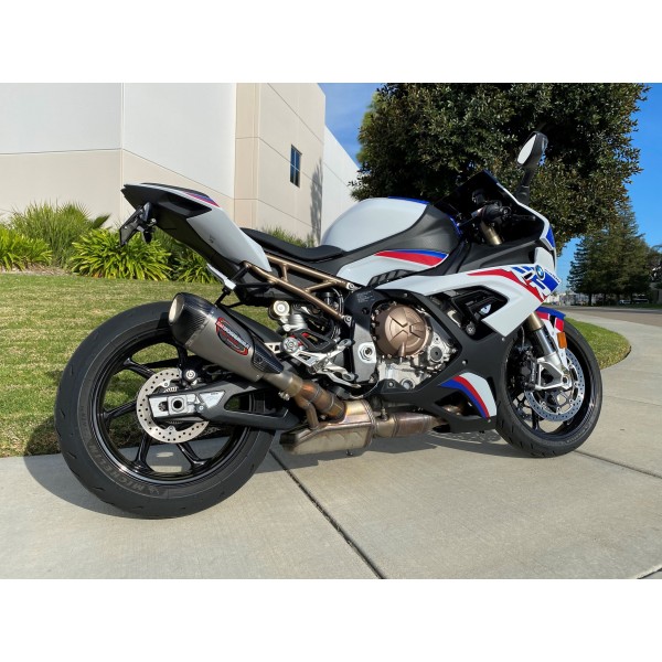 Yoshimura Street Alpha T Slip-on Titanium Exhaust For BMW S 1000 RR 2020 Part # 15204MP720