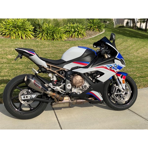 Yoshimura Street Alpha T Slip-on Titanium Exhaust For BMW S 1000 RR 2020 Part # 15204MP720
