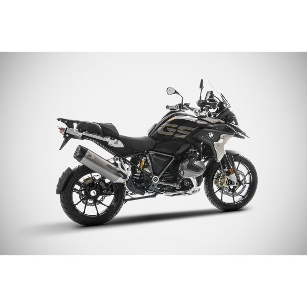 ZARD RACING CARBON FIBER SLIP-ON EXHAUST FOR BMW R 1250 GS 2019-2020 PART # ZBW523S10CCR