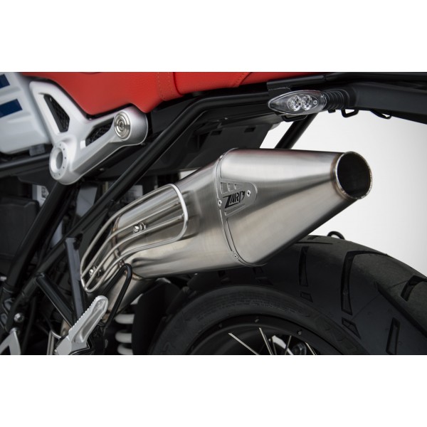 ZARD HOMOLOGATED STAINLESS STEEL R80 SLIP-ON EXHAUST FOR BMW R NINE T URBAN G/S 2017-2020 PART # ZBW545S10SSO ZARD HOMOLOGATED STAINLESS STEEL R80 SLIP-ON EXHAUST FOR BMW R NINE T URBAN G/S 2017-2020 PART # ZBW545S10SSO