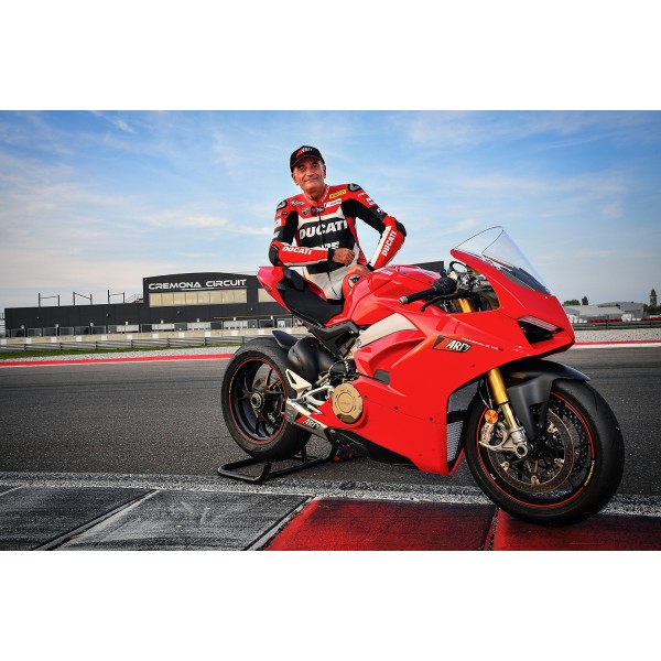 ZARD RACING TITANIUM COMPENSED SLIP-ON EXHAUST FOR DUCATI PANIGALE V4-V4S 2018-2019 PART # ZDU004T10TSR