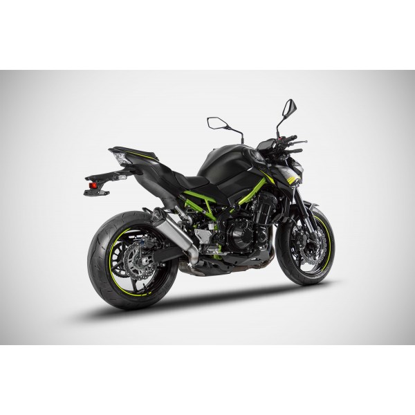 ZARD RACING SLIP-ON EXHAUST FOR KAWASAKI Z900 2020-2024 PART # ZKW002T10TCR