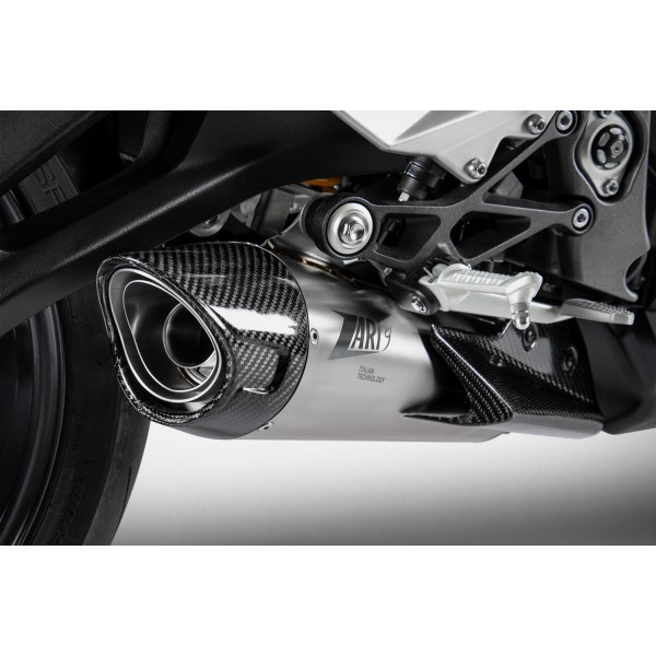 ZARD RACING TITANIUM SLIP-ON EXHAUST FOR TRIUMPH STREET TRIPLE 765 2020-2022 PART # ZTP095S10TCR ZARD RACING TITANIUM SLIP-ON EXHAUST FOR TRIUMPH STREET TRIPLE 765 2020-2022 PART # ZTP095S10TCR