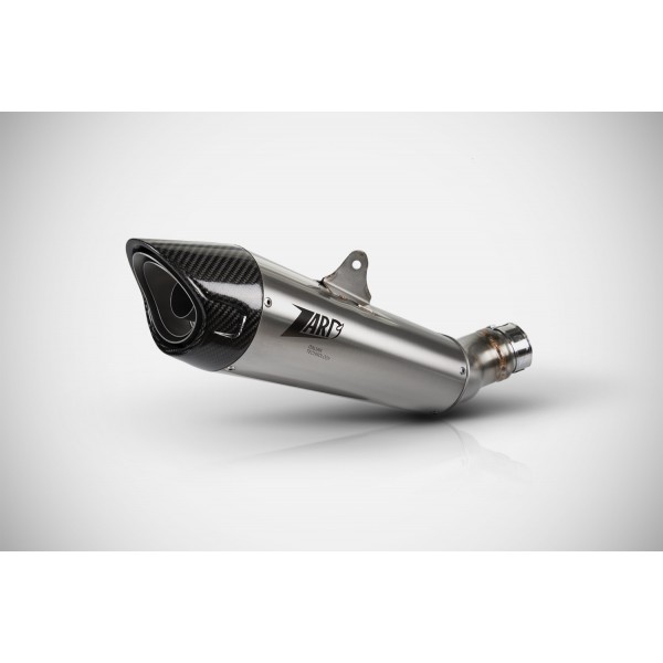 ZARD RACING STAINLESS-STEEL SLIP-ON EXHAUST FOR TRIUMPH SPEED TRIPLE 1200 RS/RR 2021-2023 PART # ZTP098S10TCR